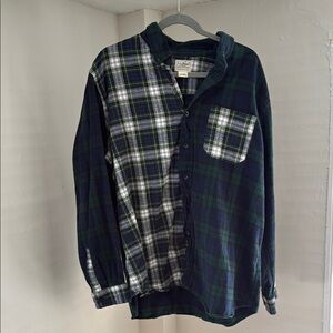 LL BEAN Plaid Shirt
